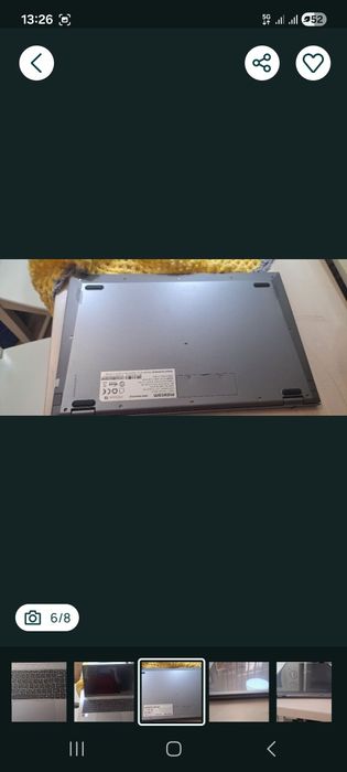 portátil  maxcom 256G