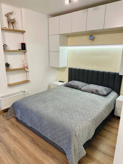 1к квартира студия с лоджией посуточно ЖК Комфорт Таун