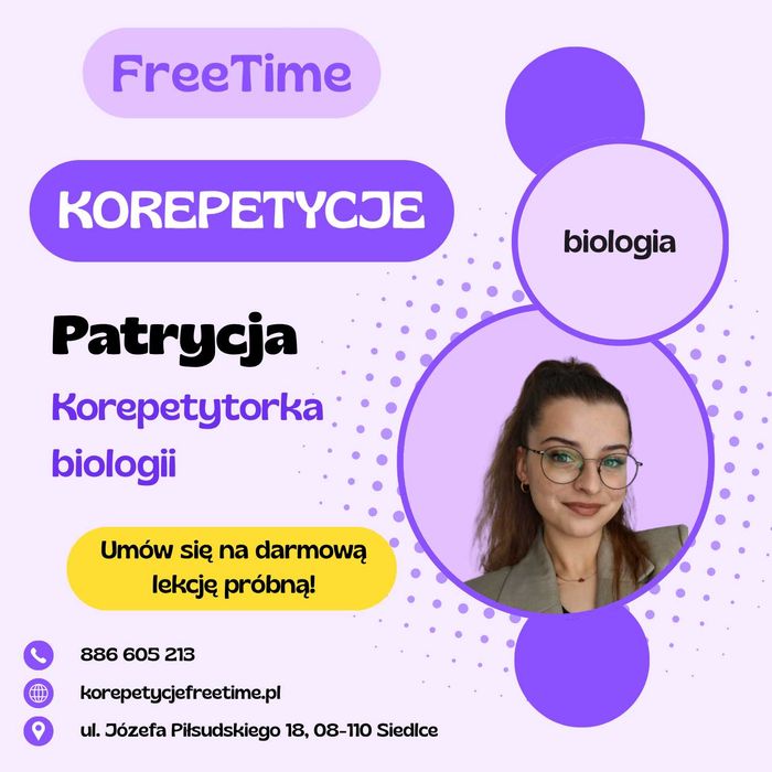 Korepetycje Biologia Siedlce