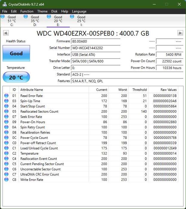 Disco Rígido Externo Western Digital de 4TB