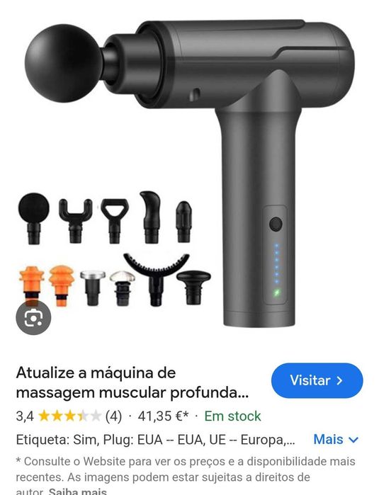 Máquinas para massiterapia,aquecedor de mãos, vácuo, pistola massagem