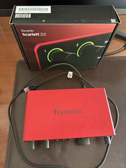 Focusrite Scarlett 2i2 4th gen