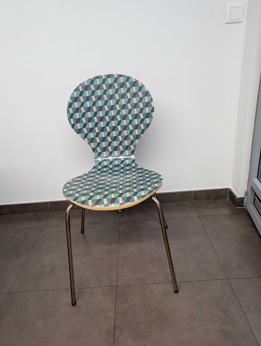 Pack 2 cadeiras de cozinha com padrão