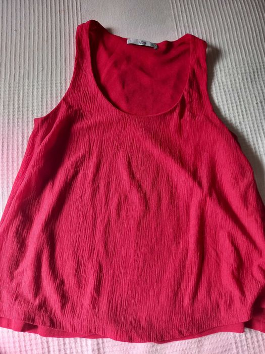 Blusa Mango, XS, vermelha (Portes incluídos)