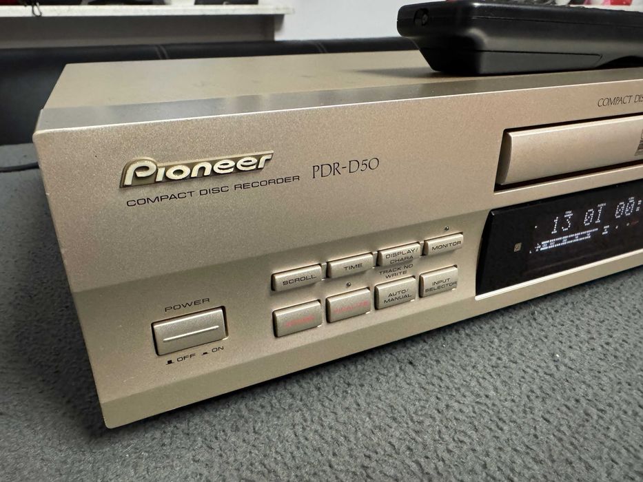 Nagrywarka CD Pioneer PDR-D50 złota z opcją DAC