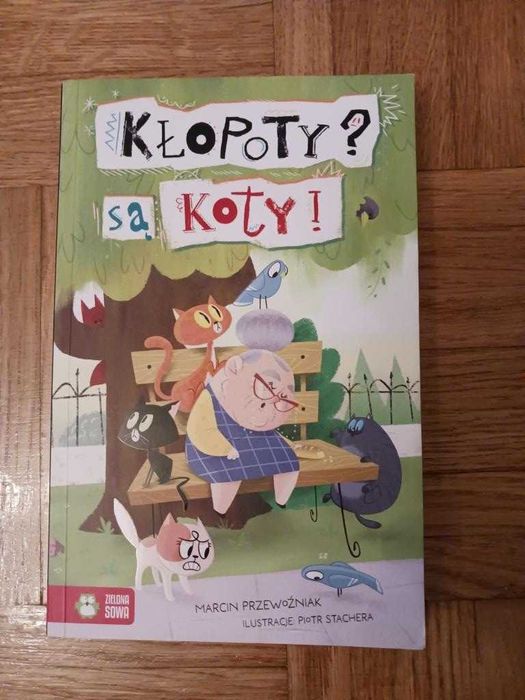 Kłopoty? Są koty! - książka M.Przewoźniak