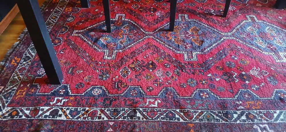 Tapete Persa Shiraz (245x166 cm) – Lã Tecida à Mão