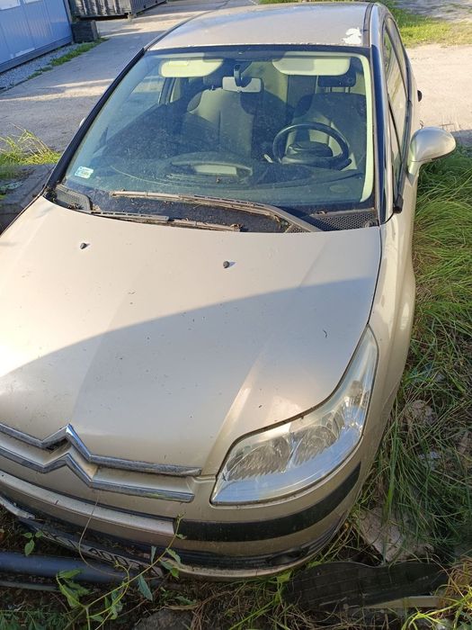 citroen c4 2004 1.6 benz gaz LPG  5-drzwi brak oc pt do naprawy