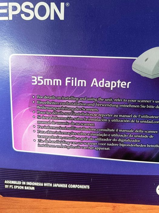 Epson adaptador para digitalizar filme 35mm