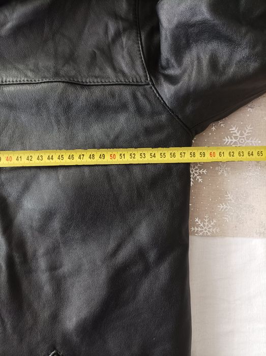 Gianni kurtka skórzana męska, podpinka, XL