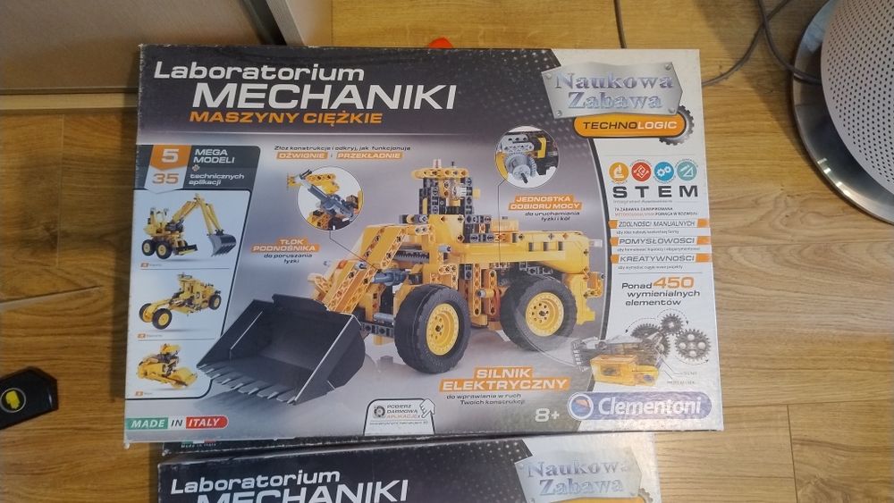 Zestawy do budowania robotów(uszkodzone)