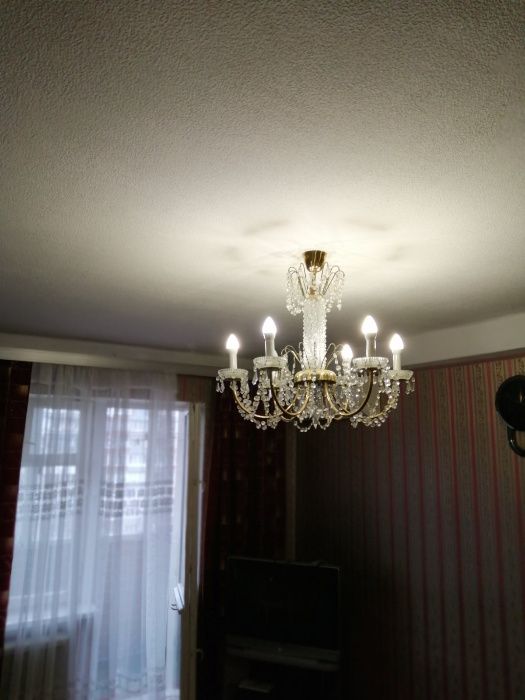 Люстра - оригинал из Богемского хрусталя. Акция