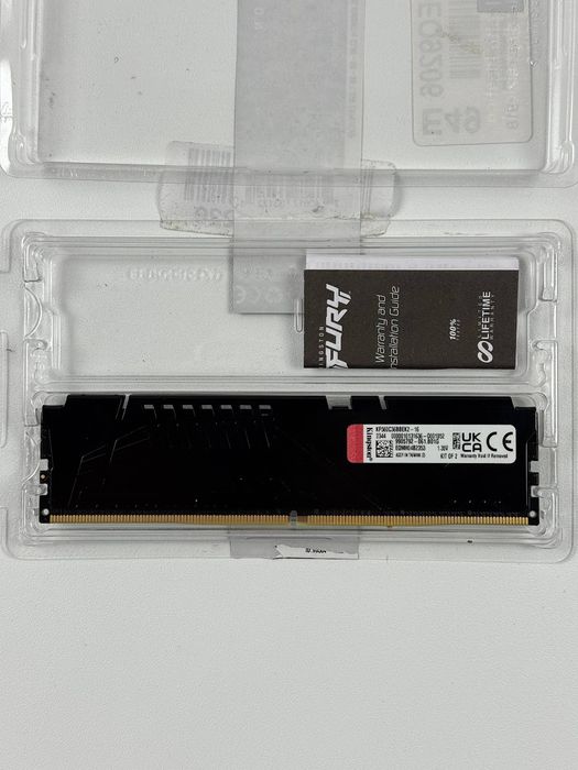 Оперативна пам'ять Kingston Fury Beast DDR5 DIMM 8GB 6000MHz CL36