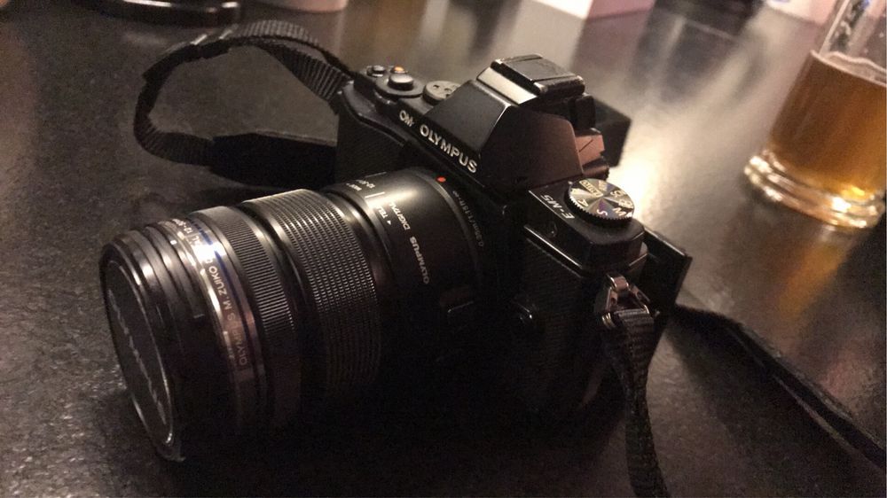 Olympus OM-D E-M5 Mark II z Obiektywem   uzywany.   ZAPRASZAM. TANIO.