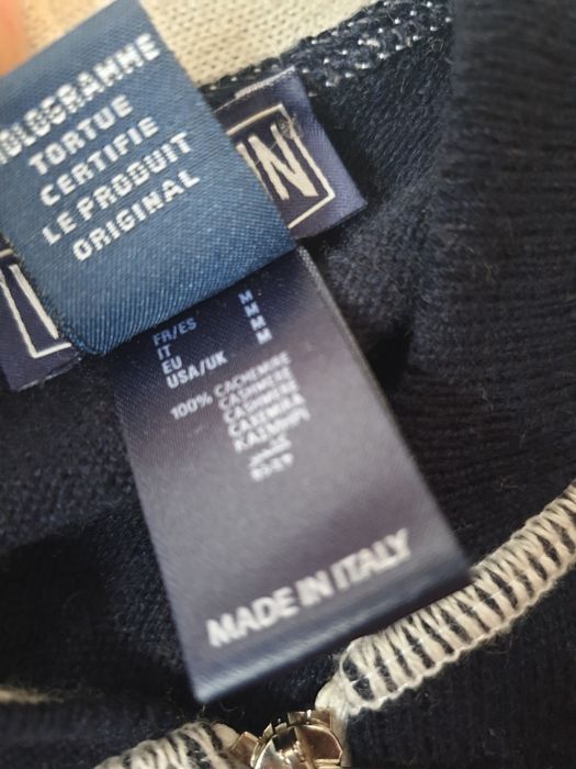 Ekskluzywny sweter Vilebrequin 100% kaszmir bluza M