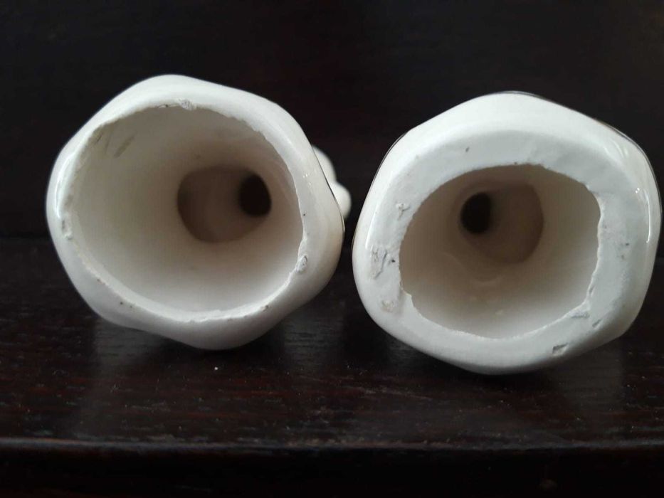 Porcelanowe Figurki Aniołki Świeczniki