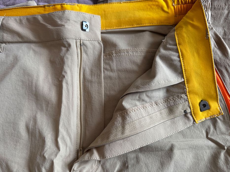 Spodnie trekkingowe męskie 3/4 XL khaki