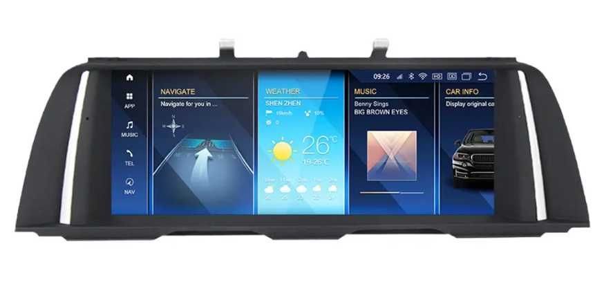 EKRAN ANDROID 13 DO BMW F10 F11 2010/2013 Snapdragon 665 8GB RAM CIC