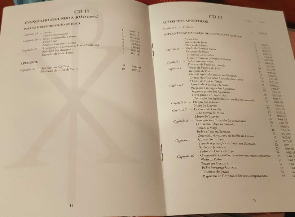 CDs Bíblia Sagrada Novo Testamento narrado e musicado
