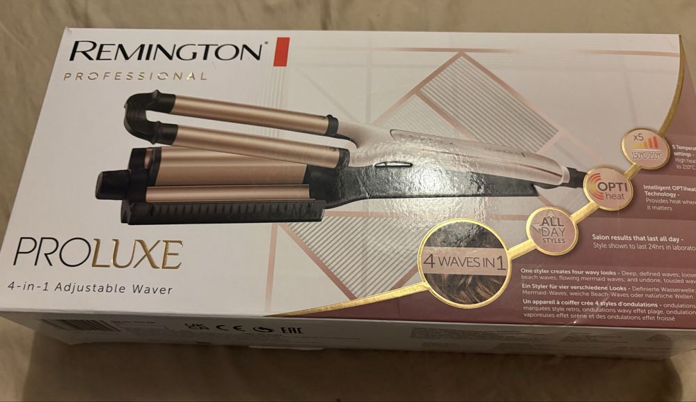 Modelador de cabelo - ferro de cabelo para fazer caracois da Remington novo