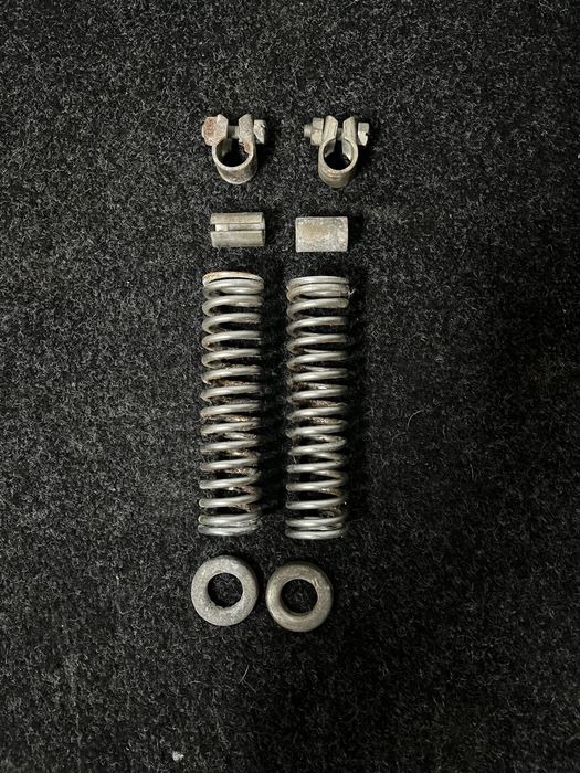 Molas do Sissy-Bar para bicicleta chopper