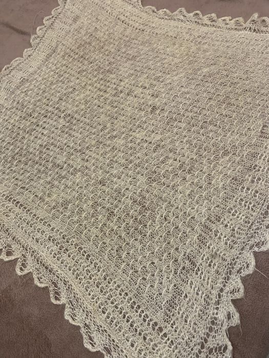 Пуховый платок 2 шт. (не крашеный, не стиранный)