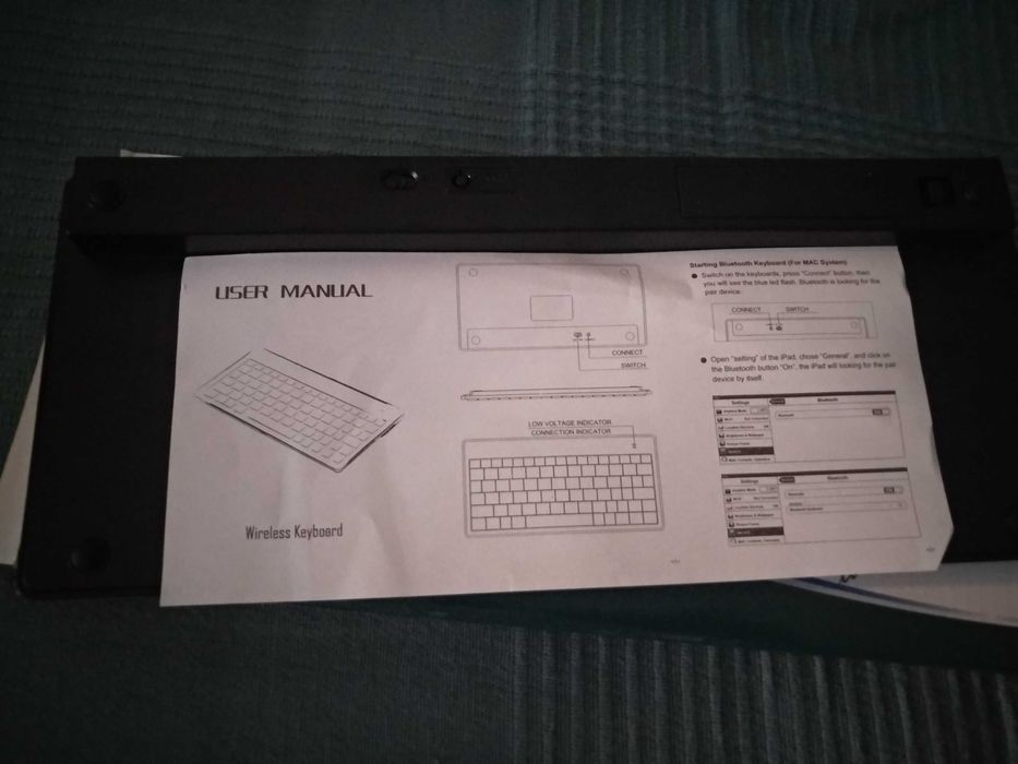 Mini Teclado Bluetooth PT - NOVO