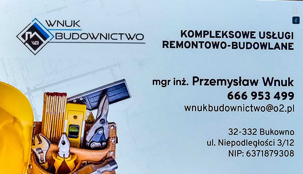 Kierownik budowy, nadzory, odbiory, doradztwo tech. Śląsk i Małopolska