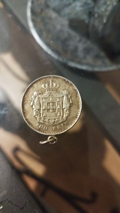 Moeda/medalha 500 reis de 1851