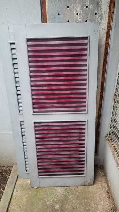 2 Portas Venezianas Madeira Maciça