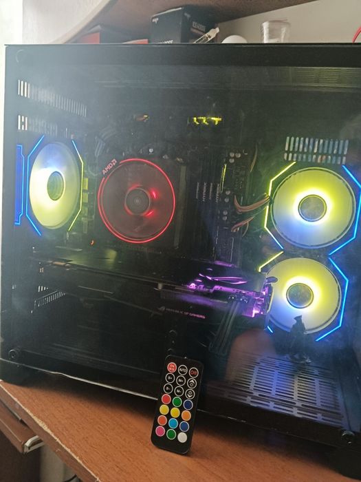 Ігровий пк комп'ютер АМ4 Ryzen 7 \gtx 1070\ddr4 16gb\м2  256gb\ARGB