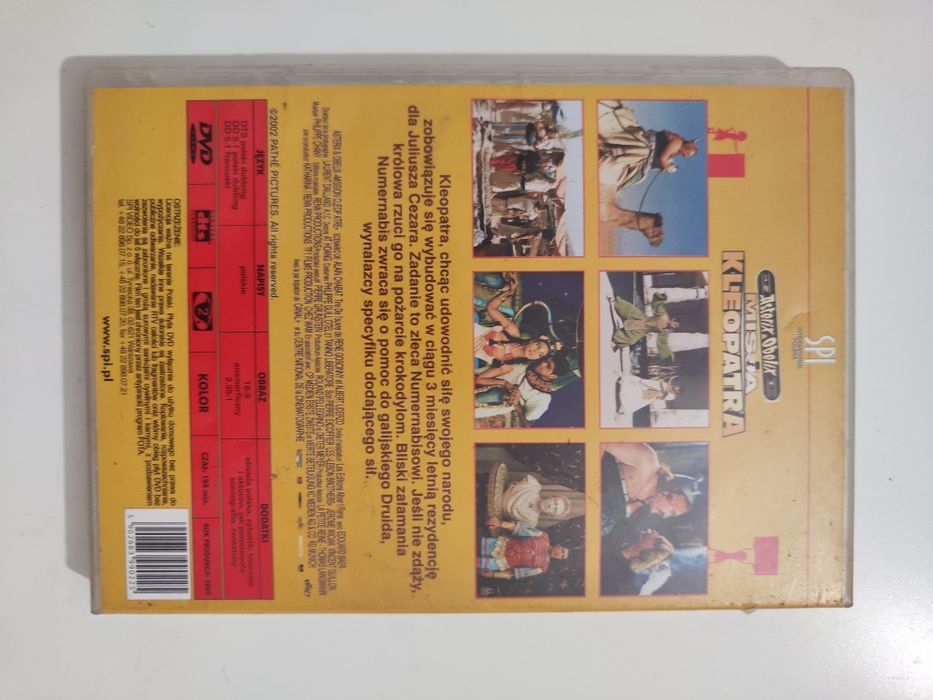 Asterix & Obelix Misja Kleopatra - płyta DVD