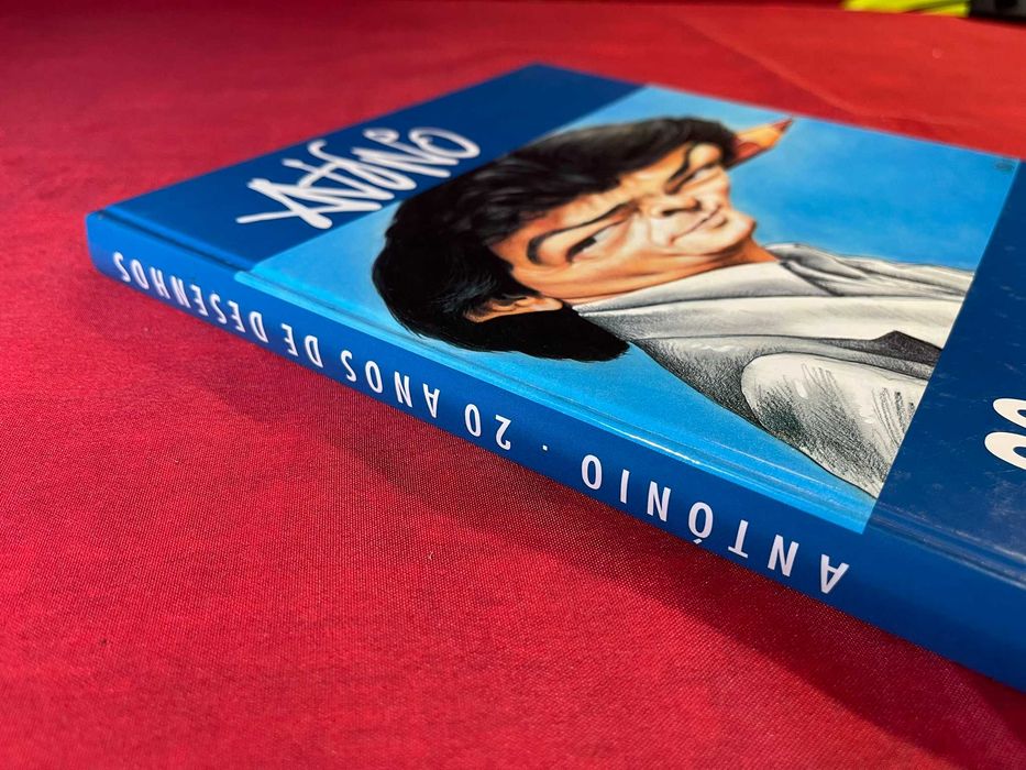 Livro "António: 20 Anos de Desenhos" - Caricaturas/Cartoons