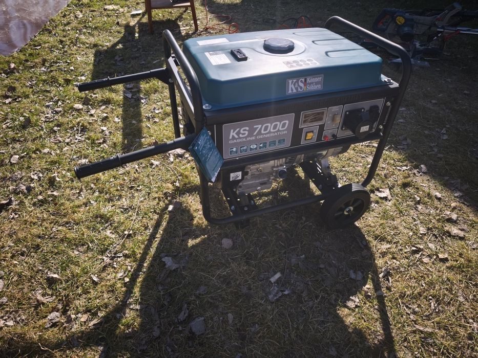 Agregat, generator benzynowy „Könner & Söhnen” KS 7000