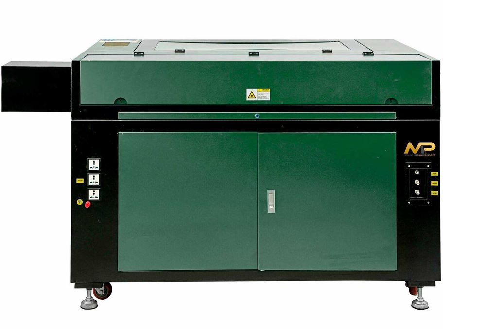 Máquina de corte/gravação a laser co2 100w 90x60 + Chiller