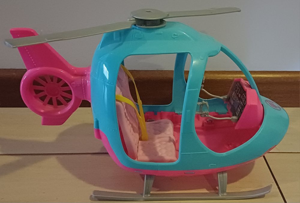 Barbie helikopter dla lalki kreatywna zabawka