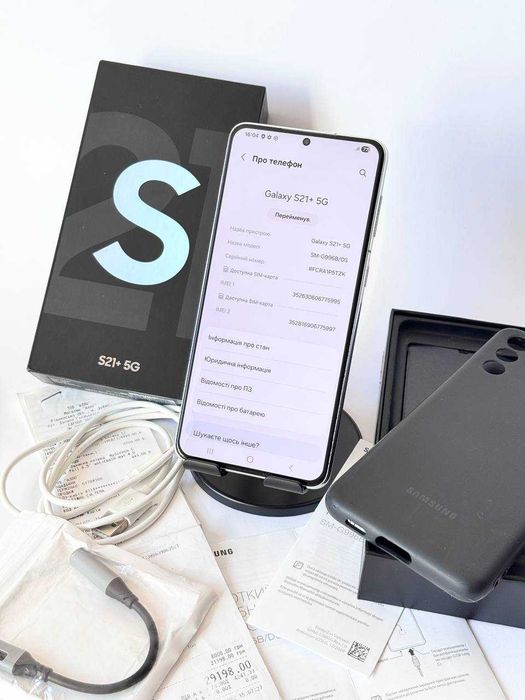 8/128GB SAMSUNG GALAXY S21 PLUS  ОФІЦІЙНИЙ! Чек! Без ремонтів!