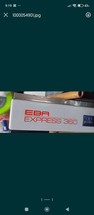 Guilhotina manual em óptimo estado