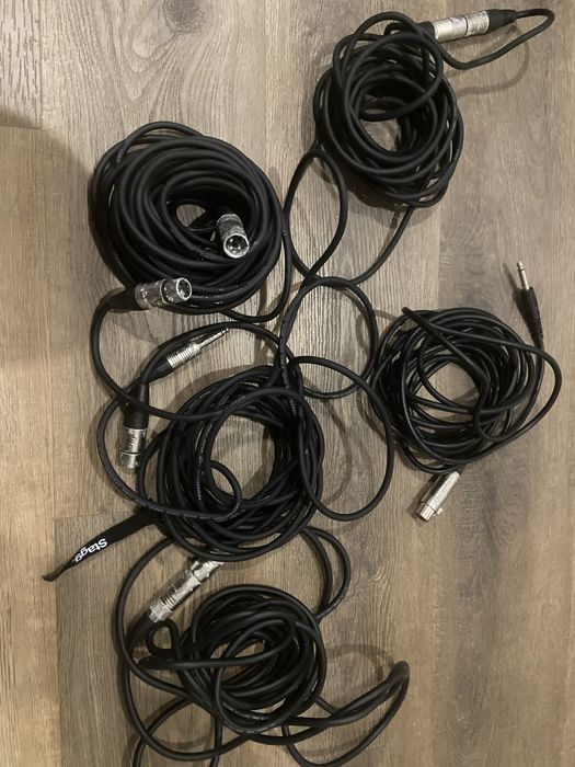 Cabos STAGG profissionais de 6metros para instrumentos musicais