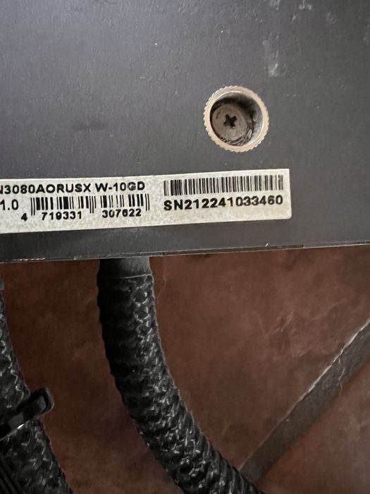 RTX 3080 Aorus Extreme Waterforce