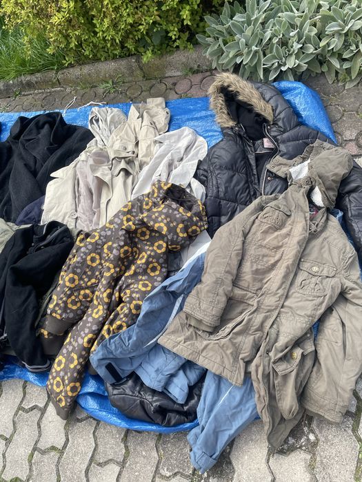 Paczka 18 szt kurtek i plaszczy