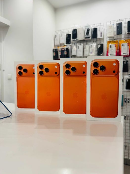 Marriott- APPLE iPhone 17 pro max 256GB Orange Pomarańczowy Silver Srebrny