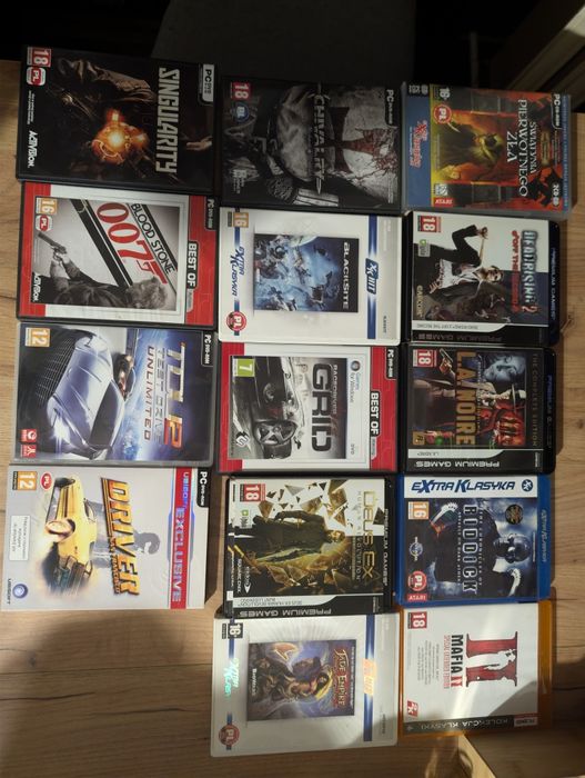 Sprzedam zestaw gier na PC