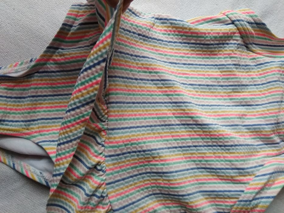 Strój kąpielowy w kolorowe paski 104-110 Marks&Spencer9
