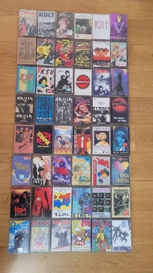 Kasety magnetofonowe polski pank rock