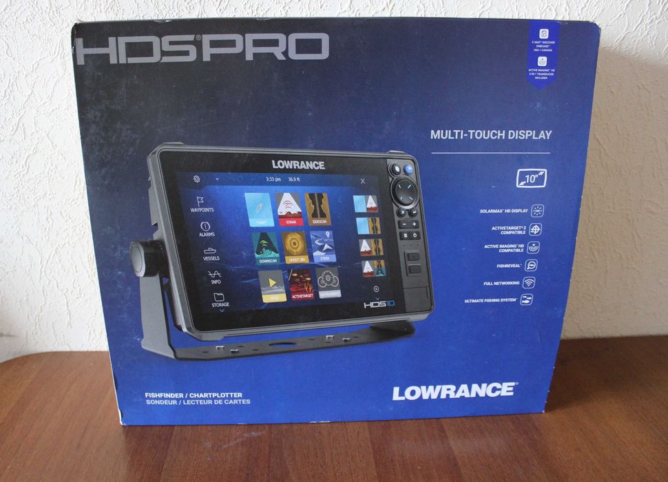 Картплоттер Lowrance HDS PRO 10 with Active Imaging HD 000-15985-001