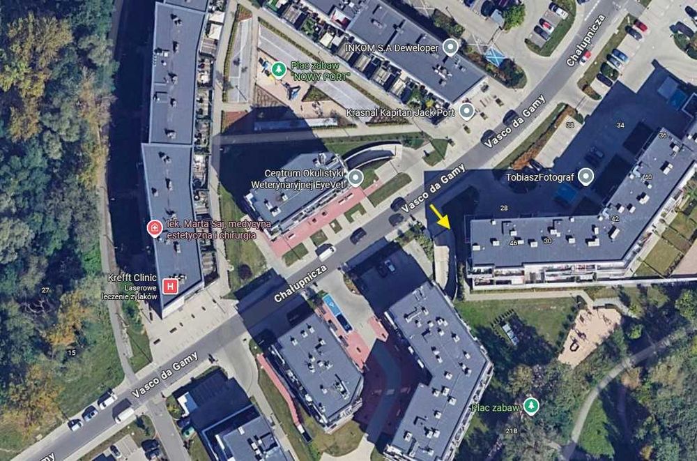 Miejsce Parkingowe Garażowe Swojczyce Chałupnicza Nowy Port