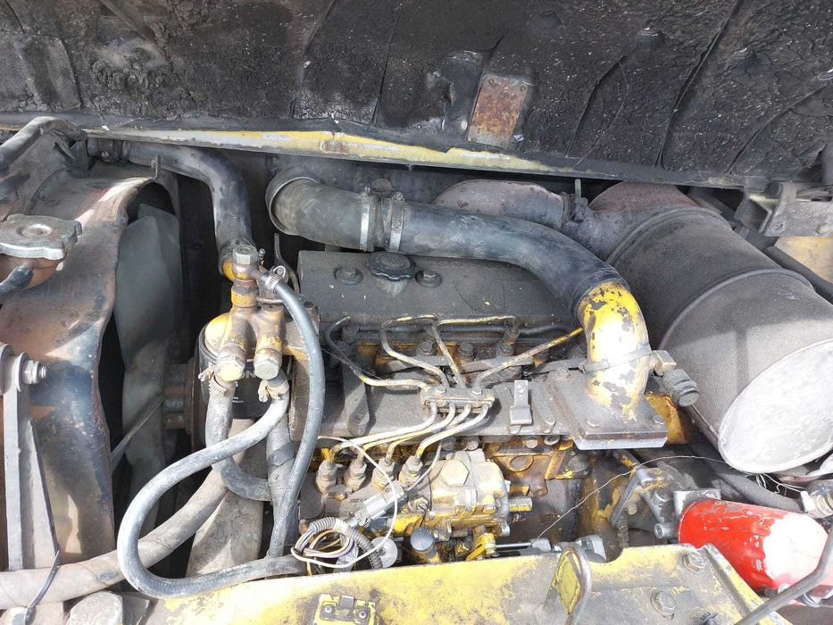 minikiparka Komatsu pc 75uu metalowe gąsienice pompa hydrauliczna