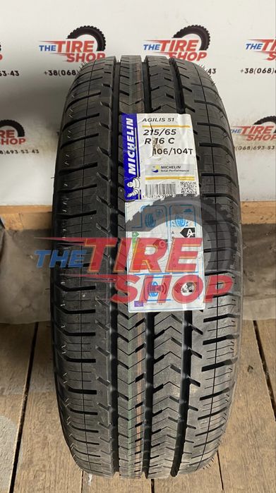 1шт нове 215/65R16C Michelin Agilis 51