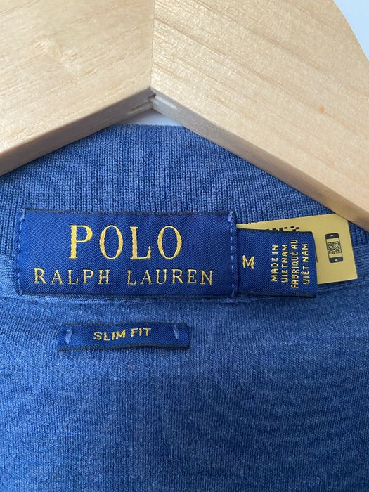Koszulka Polo męska niebieska Ralph Lauren M Slim fit